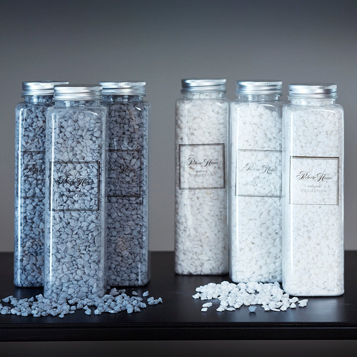 Deco koristekiv i harmaa 3 kpl