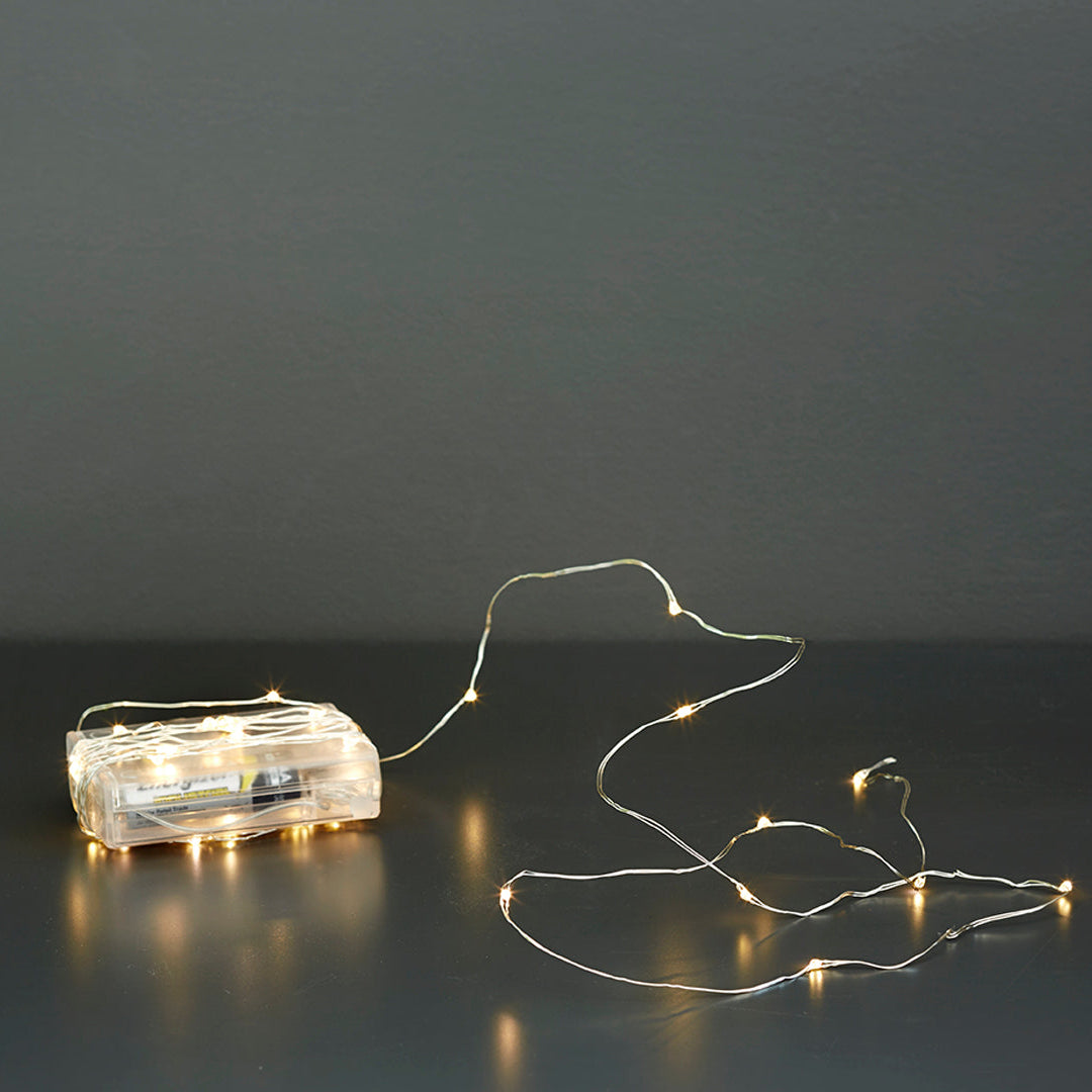 Glow valoköynnös 40 LED-valoilla paristokäyttöinen/kaukosäätimellä