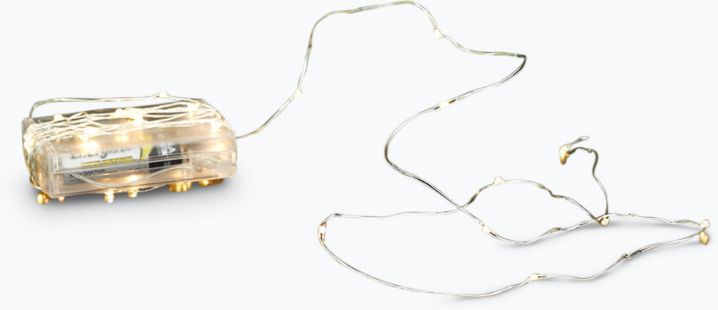 Glow valoköynnös 40 LED-valoilla paristokäyttöinen/kaukosäätimellä