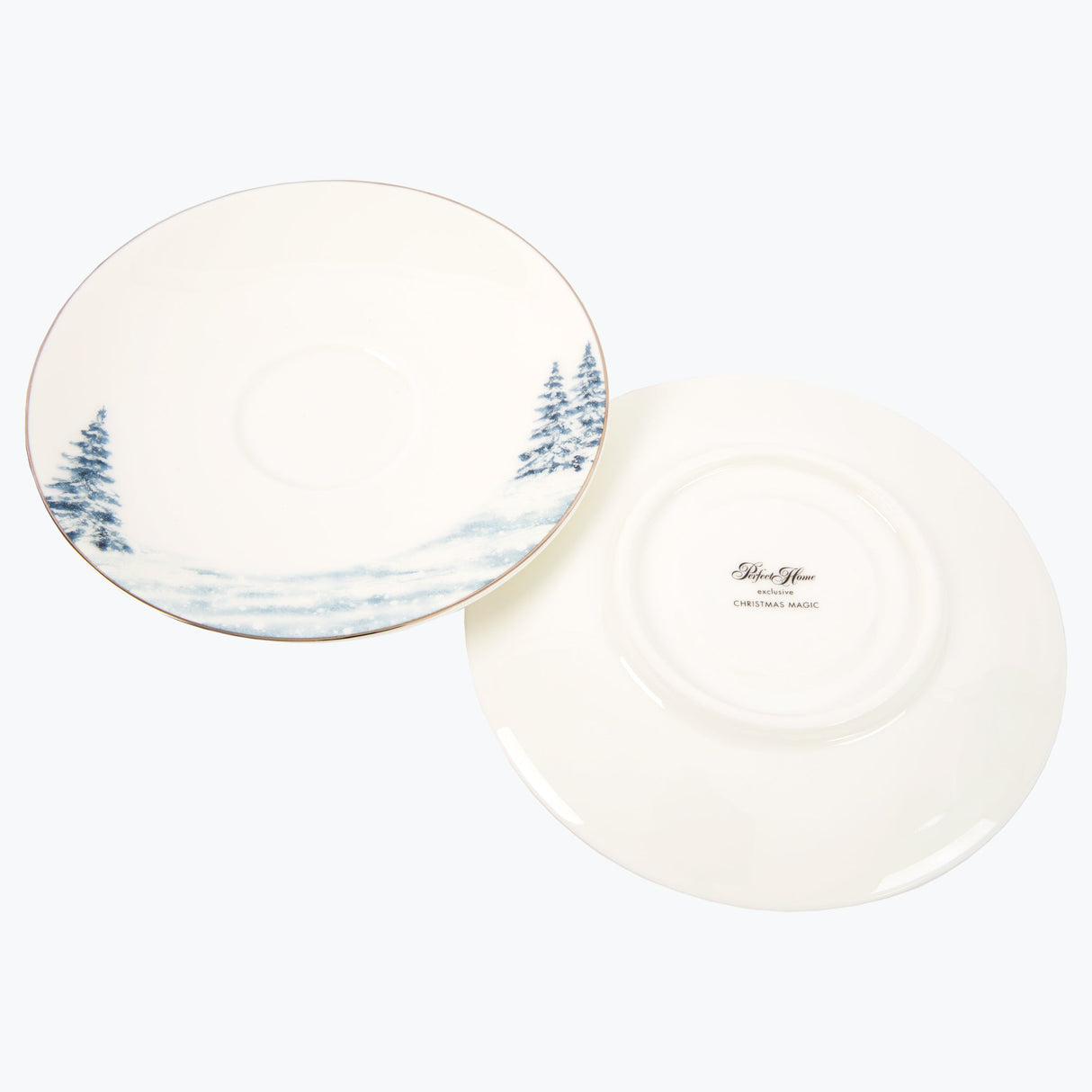 Christmas Magic kahvikuppi ja aluslautanen 2 kpl