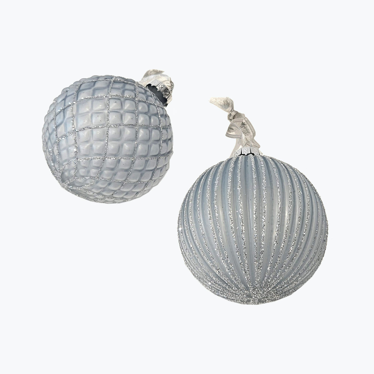 Joulukoriste vaaleansininen 4 kpl setti