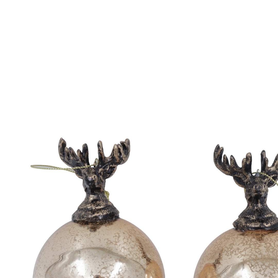 Joulukoriste peura 2 kpl