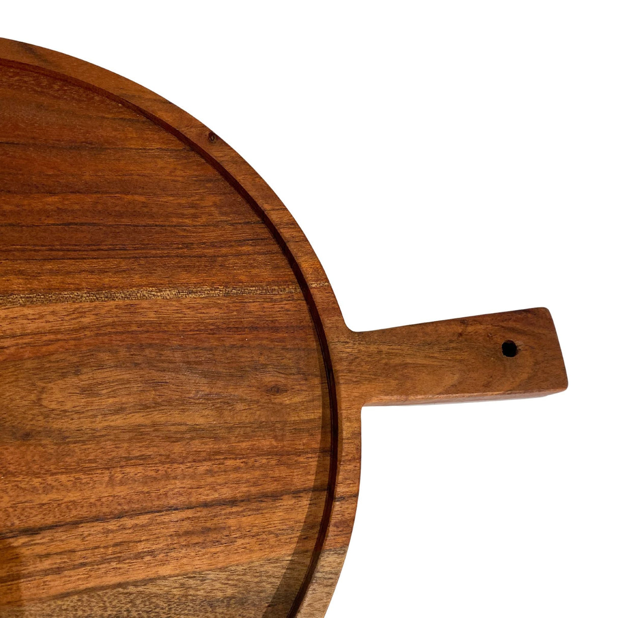 Vintage pyöreä tarjoilulautanen 30×40 cm