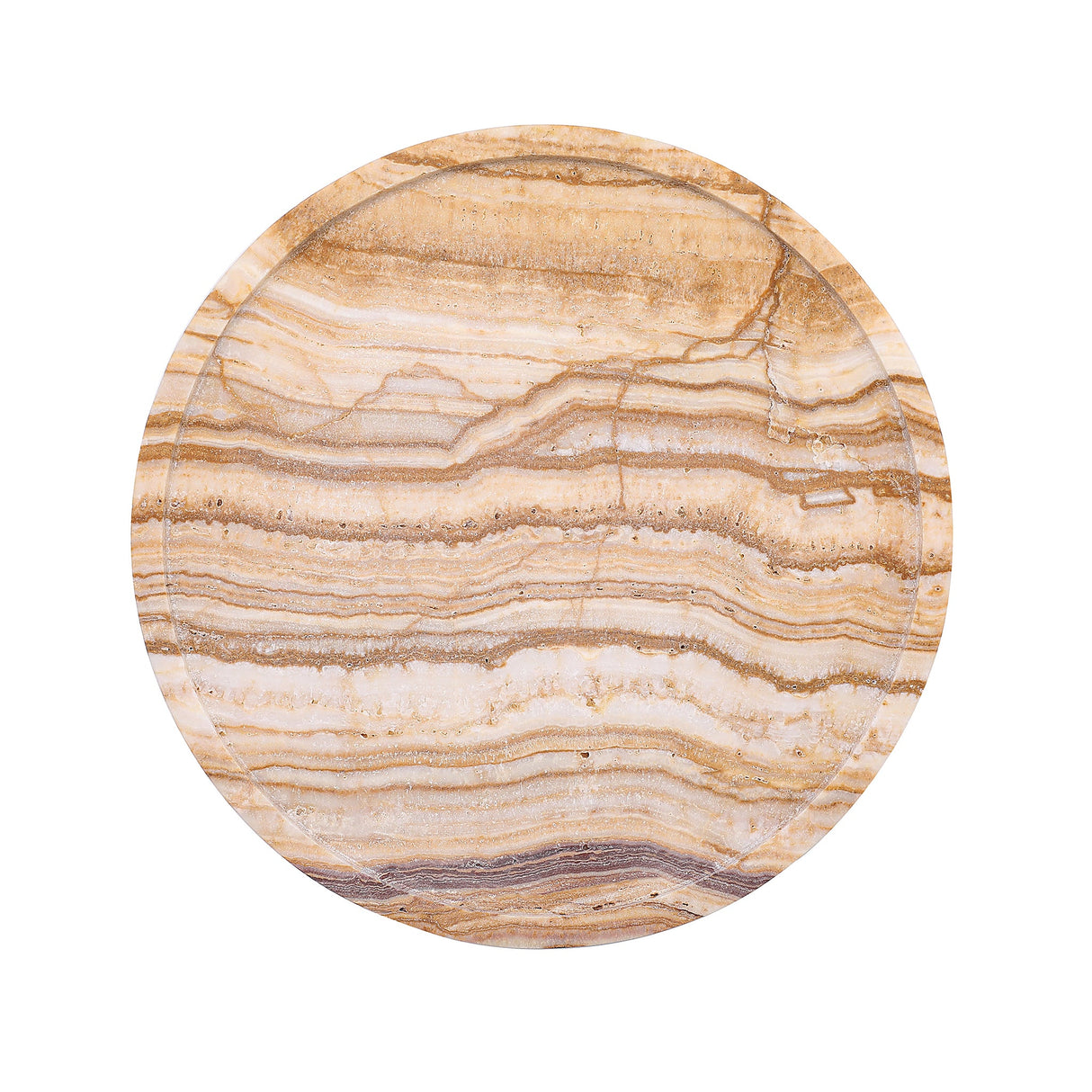 Natural Marble tarjotin Ø25 cm