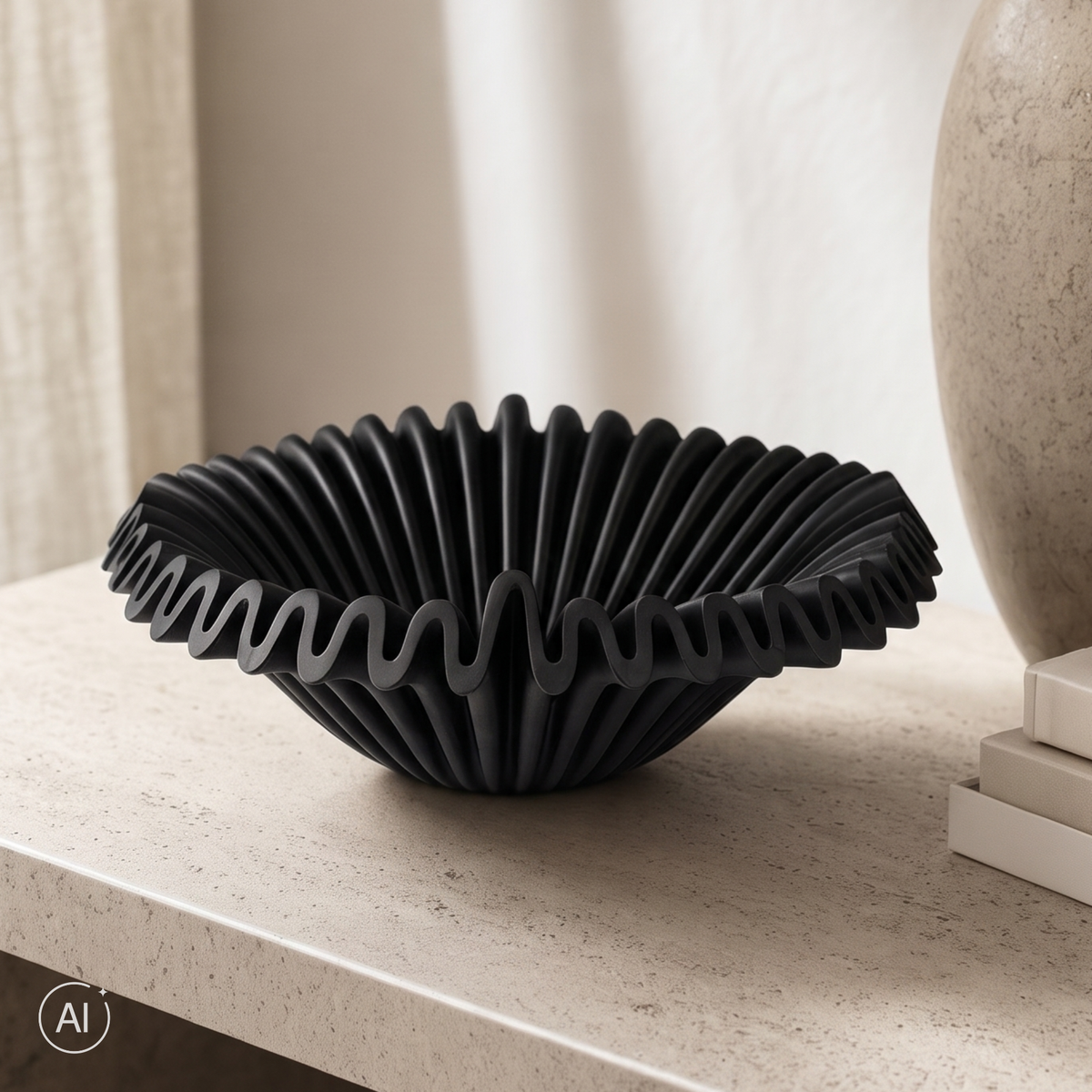 Black Ribbed -kulho