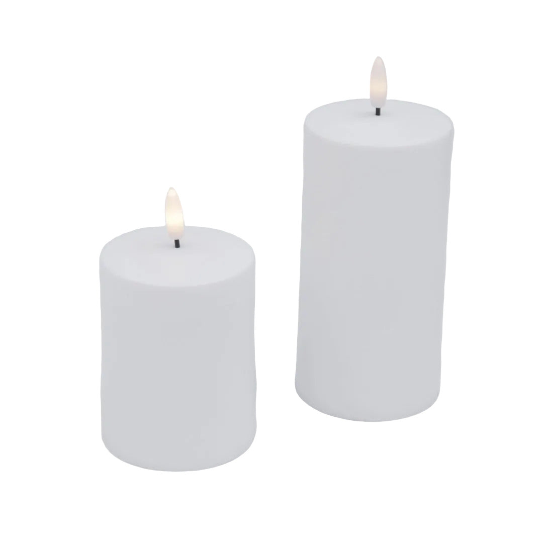 Candela ulkokynttilä valkoinen 15 cm