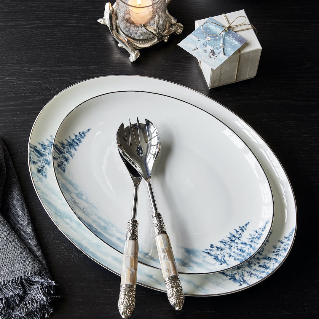 Christmas Magic tarjoiluvati ovaali 39x28 cm