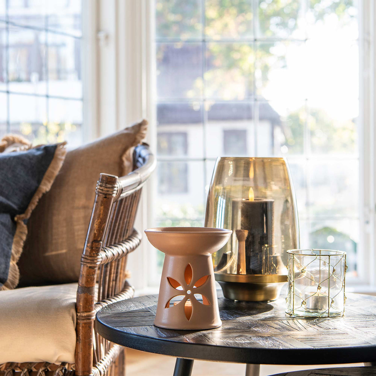 Serenity tuoksulyhty terrakotta