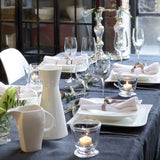 Vit Lilja päivällislautanen 27x27 cm 4 kpl