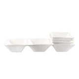 Vit Lilja kolmiosainen kulho+ 3 kulhoa