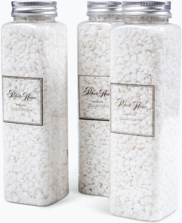 Deco koristekivi valkoinen 3 kpl