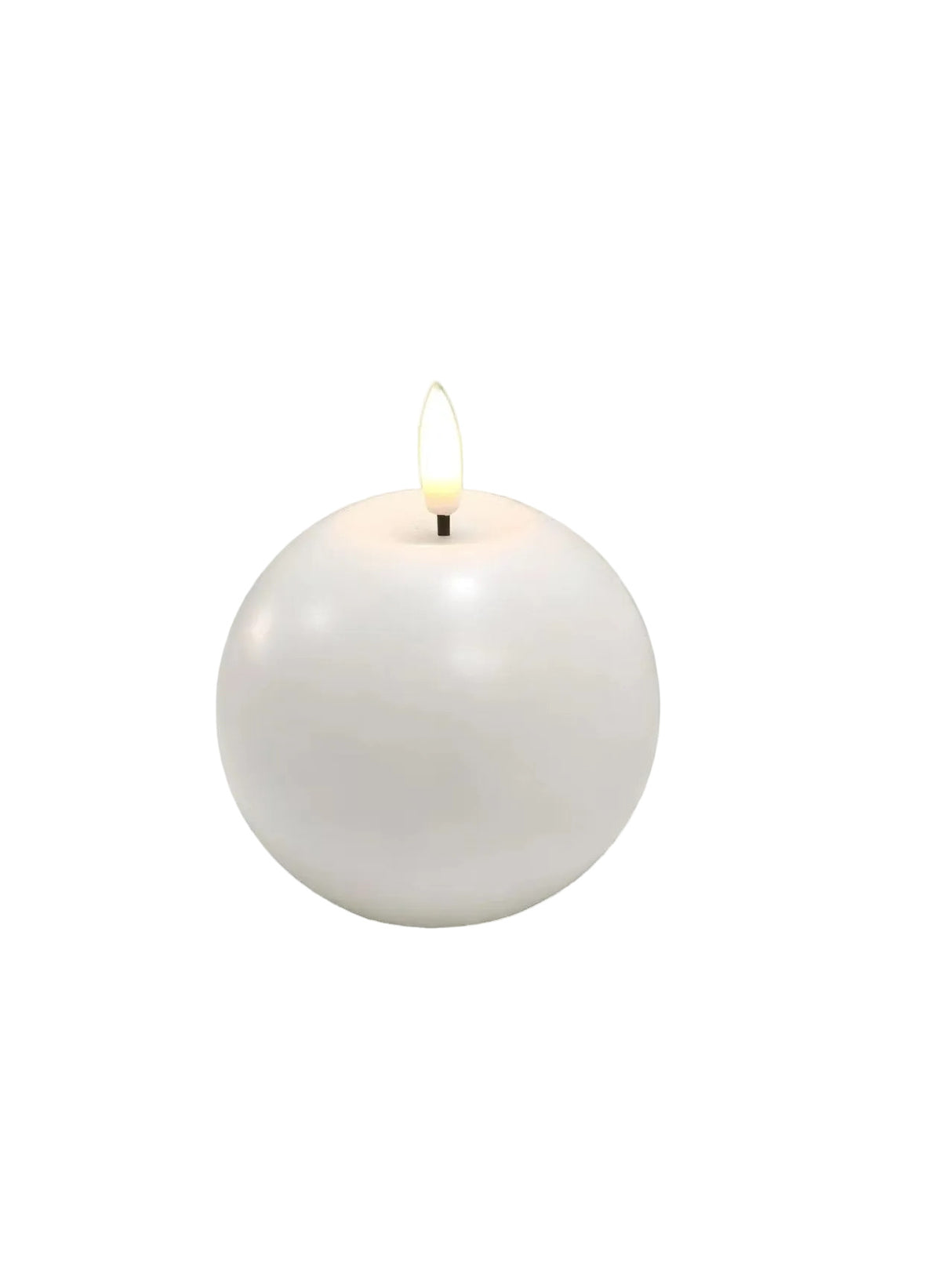 Candela pallokynttilä valkoinen Ø10 cm