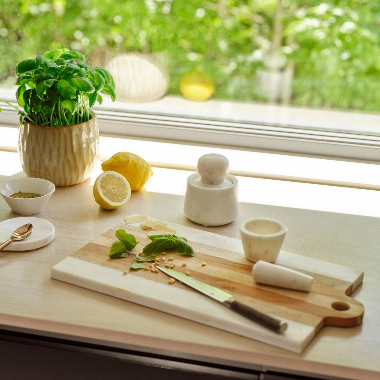 Vintage Marble tarjoilulautanen