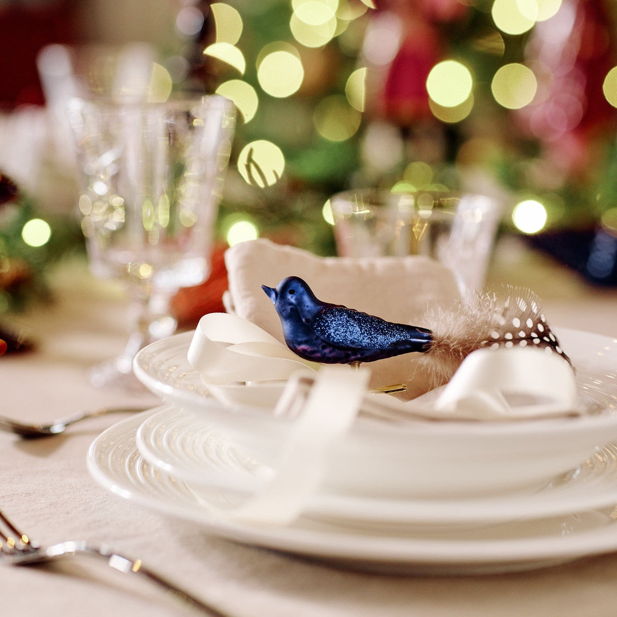 Joulukoriste lintu 3 väriä