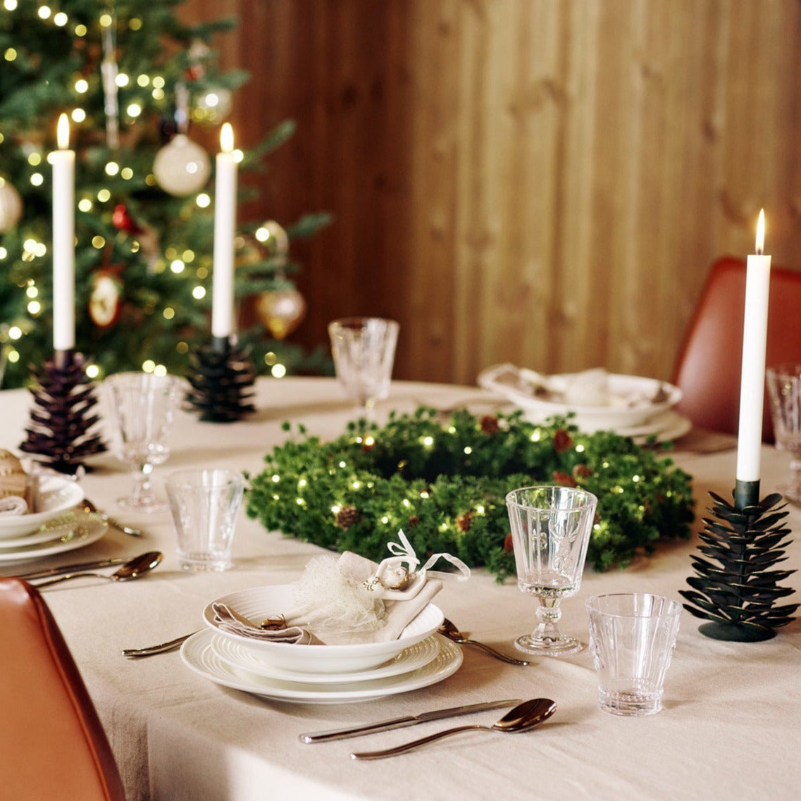 Pinea Green kynttilänjalka 13 cm