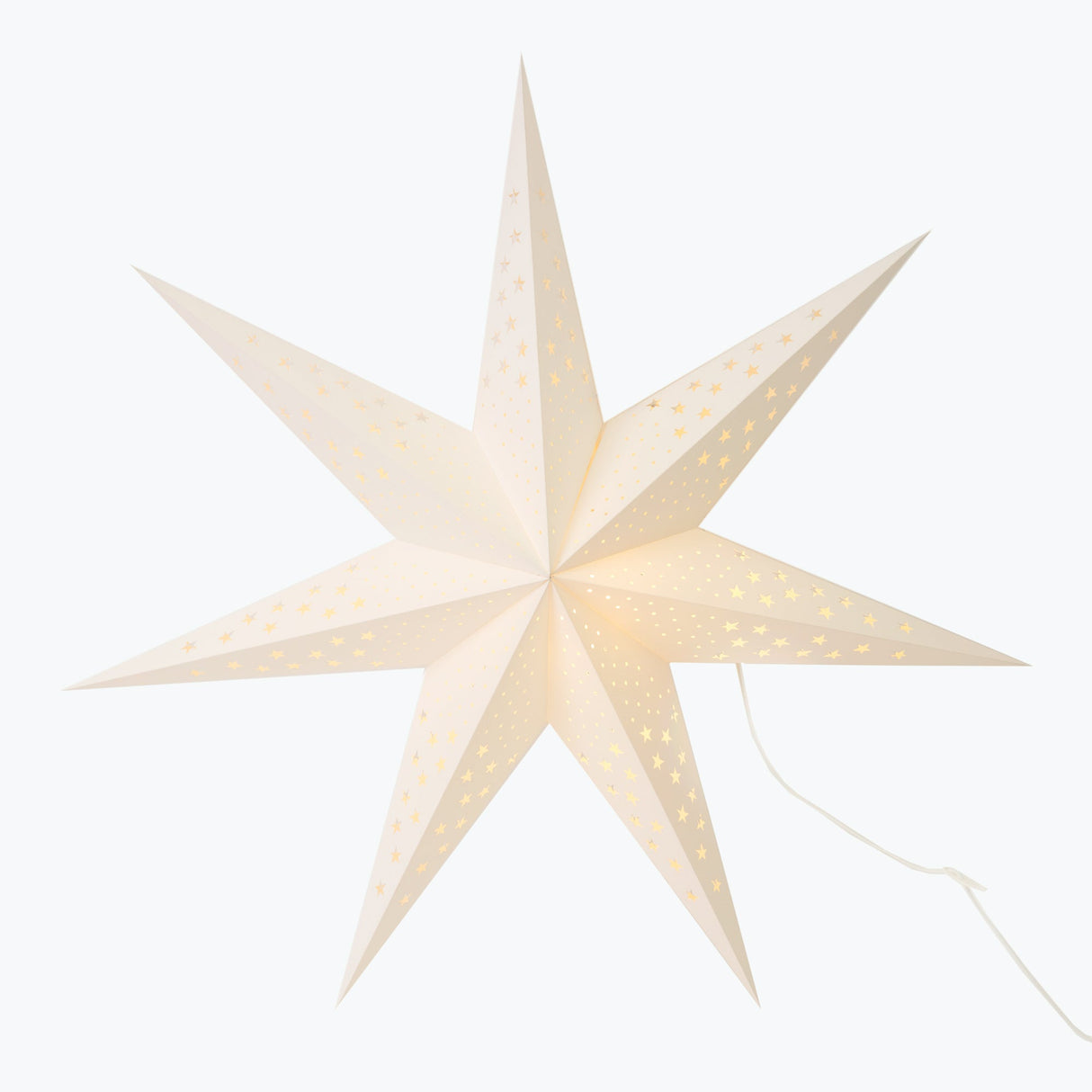 Stella White adventtitähti 75 cm