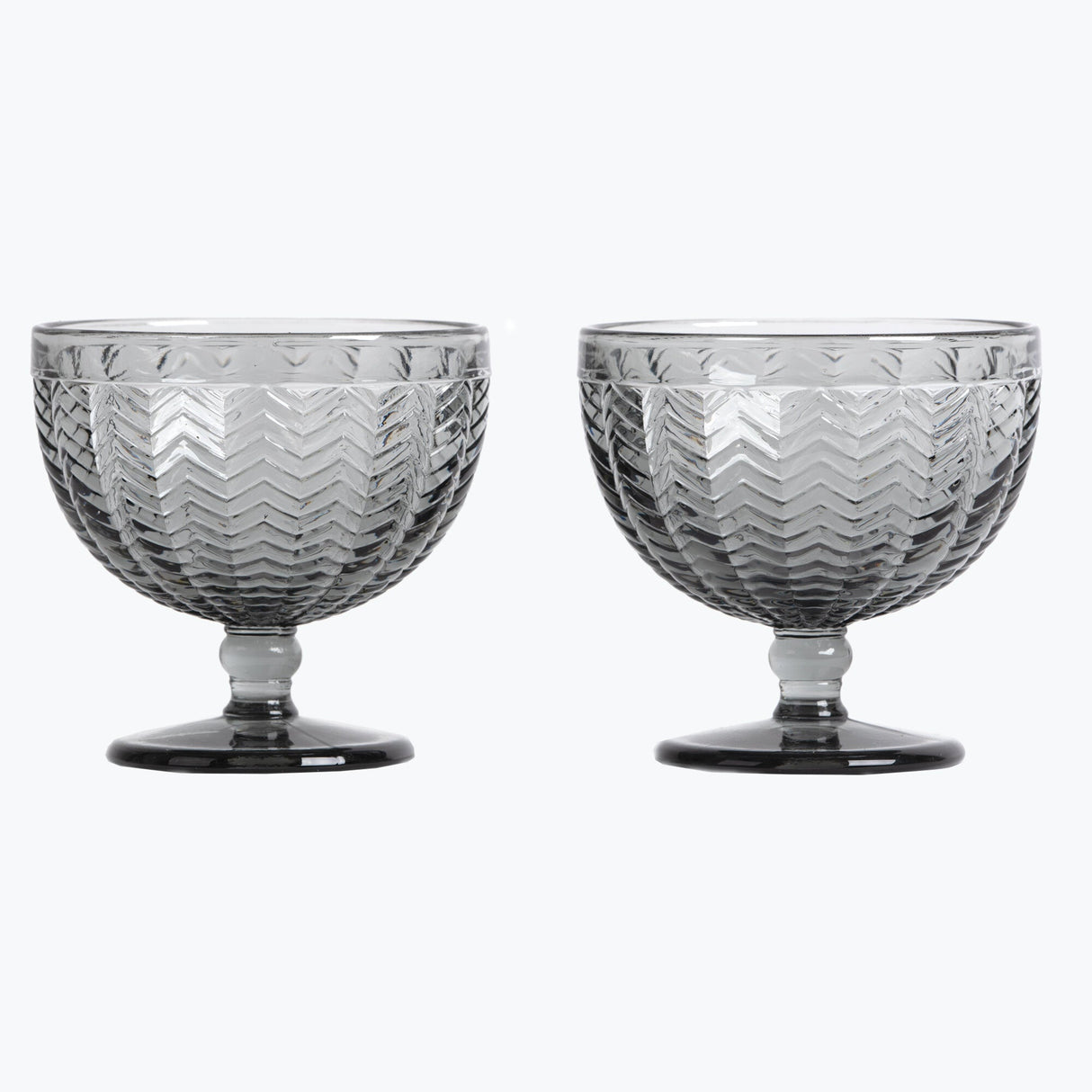 Carla jälkiruokakulho 2 kpl harmaa