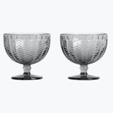 Carla jälkiruokakulho 2 kpl harmaa