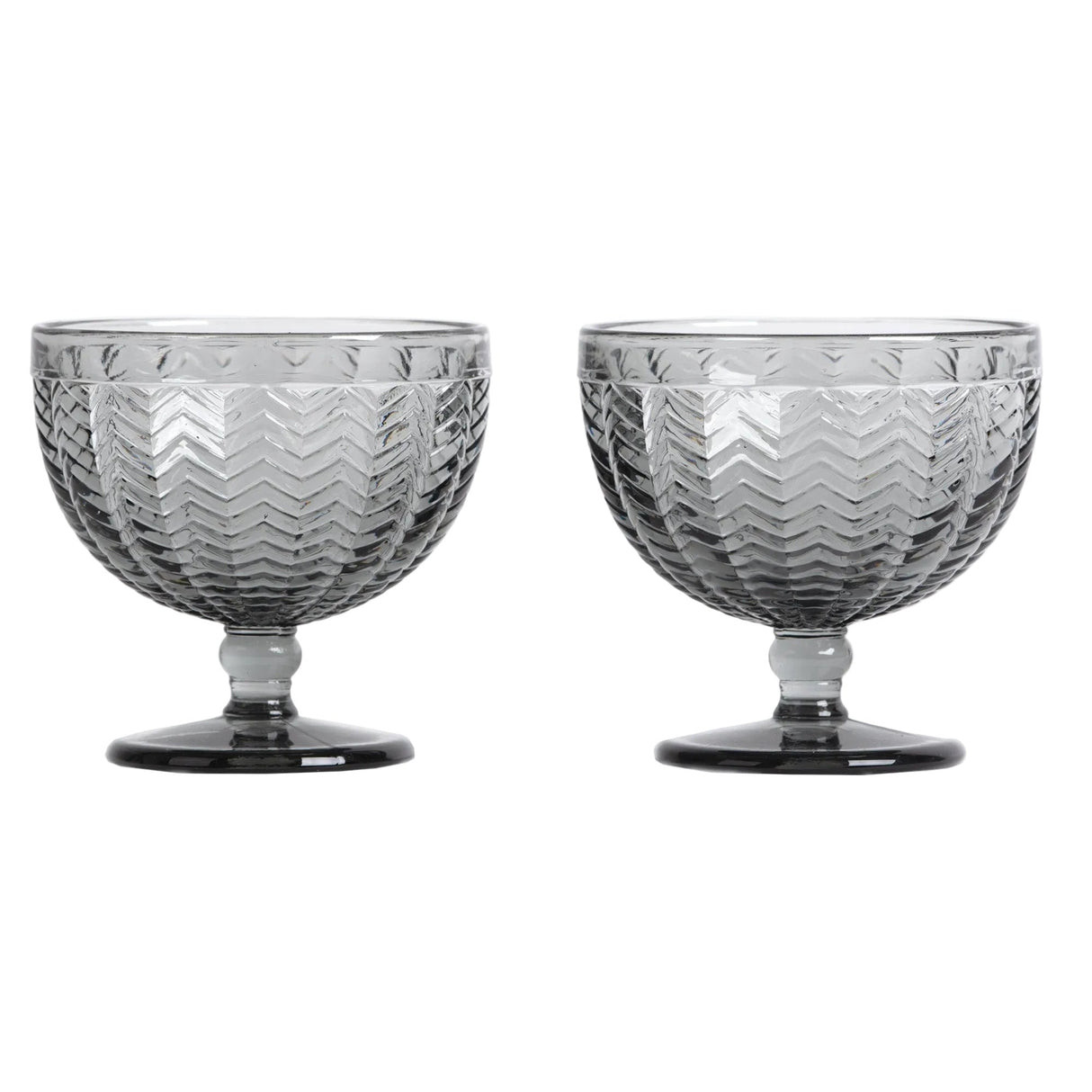 Carla jälkiruokakulho 2 kpl harmaa