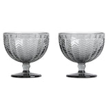 Carla jälkiruokakulho 2 kpl harmaa