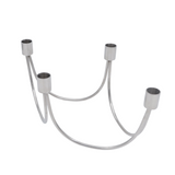 Wilson Silver kynttilänjalka 4 kynttilälle