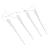 Joulukoriste jääpuikko ja pisarat 4 kpl