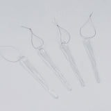 Joulukoriste huurrettu jääpuikko 4 kpl