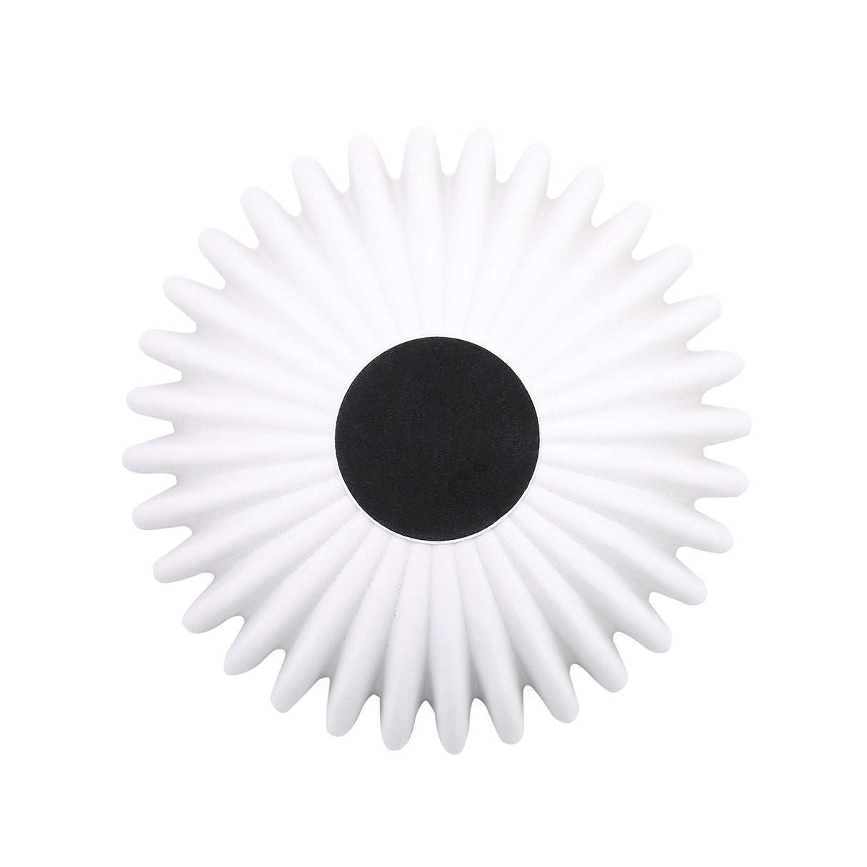 White Ribbed -kulho suuri