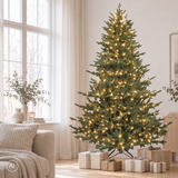 Joulukuusi LED-valoilla 210 cm
