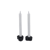 Candela kruunukynttilä valkoinen 2 kpl