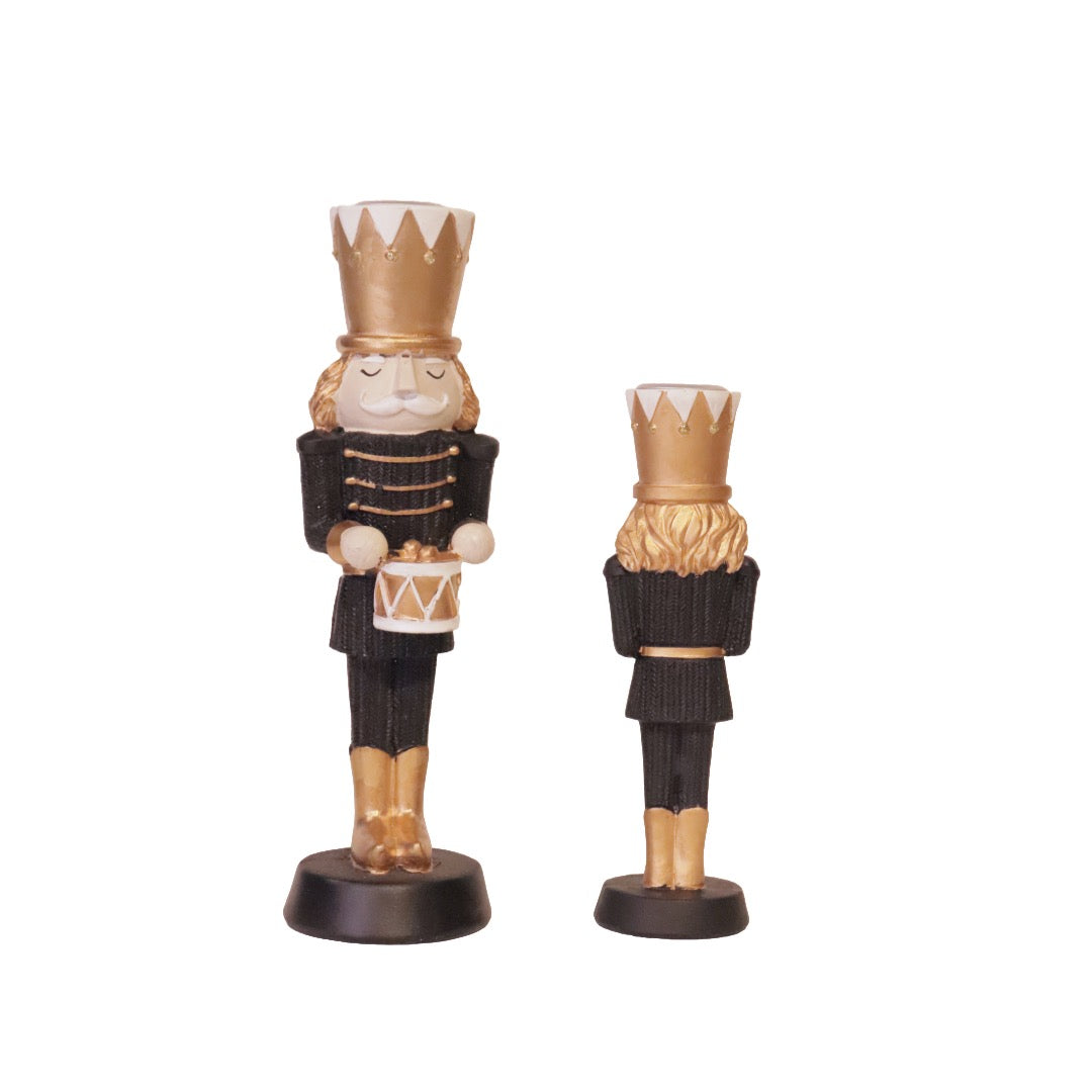 Nutcracker veistos 2 kpl setti