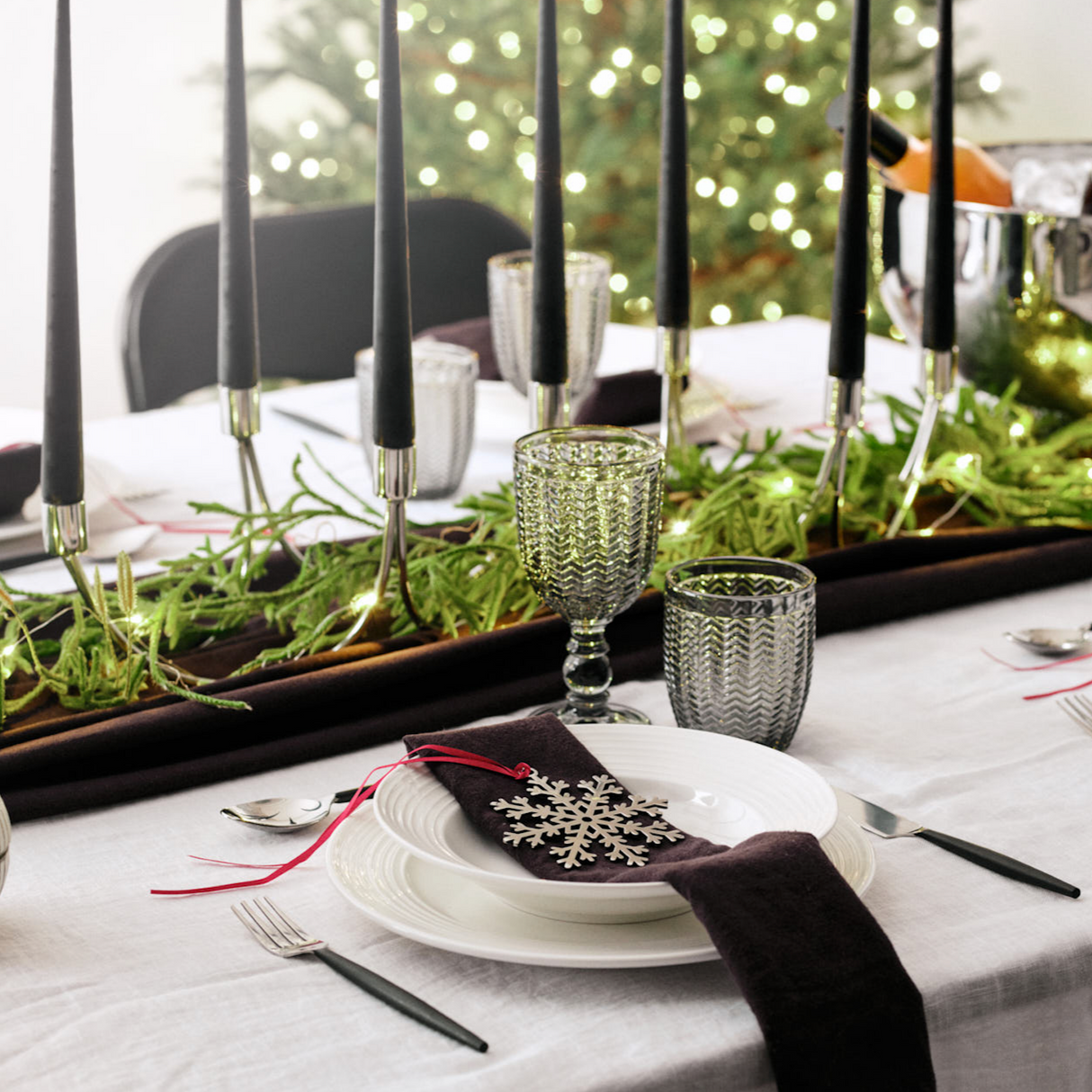 Carol Silver poro ja lumihiutale 2 kpl