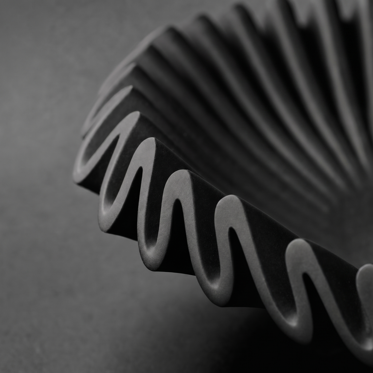 Black Ribbed -kulho