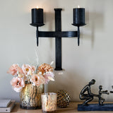 Nidaros seinäkynttelikkö 2 kynttilälle