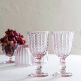 Carla viinilasi 2 kpl roosa