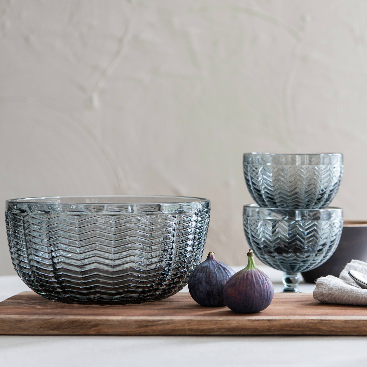 Carla jälkiruokakulho 2 kpl harmaa